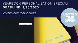  Yearbook Personalization Special